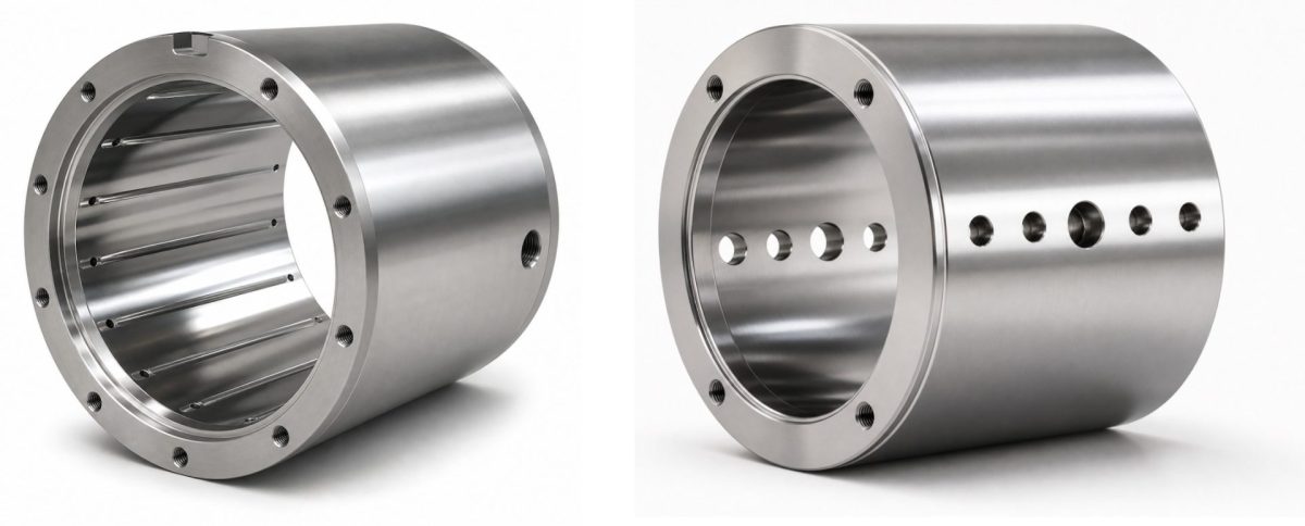 Oil film bearing sleeve and bush